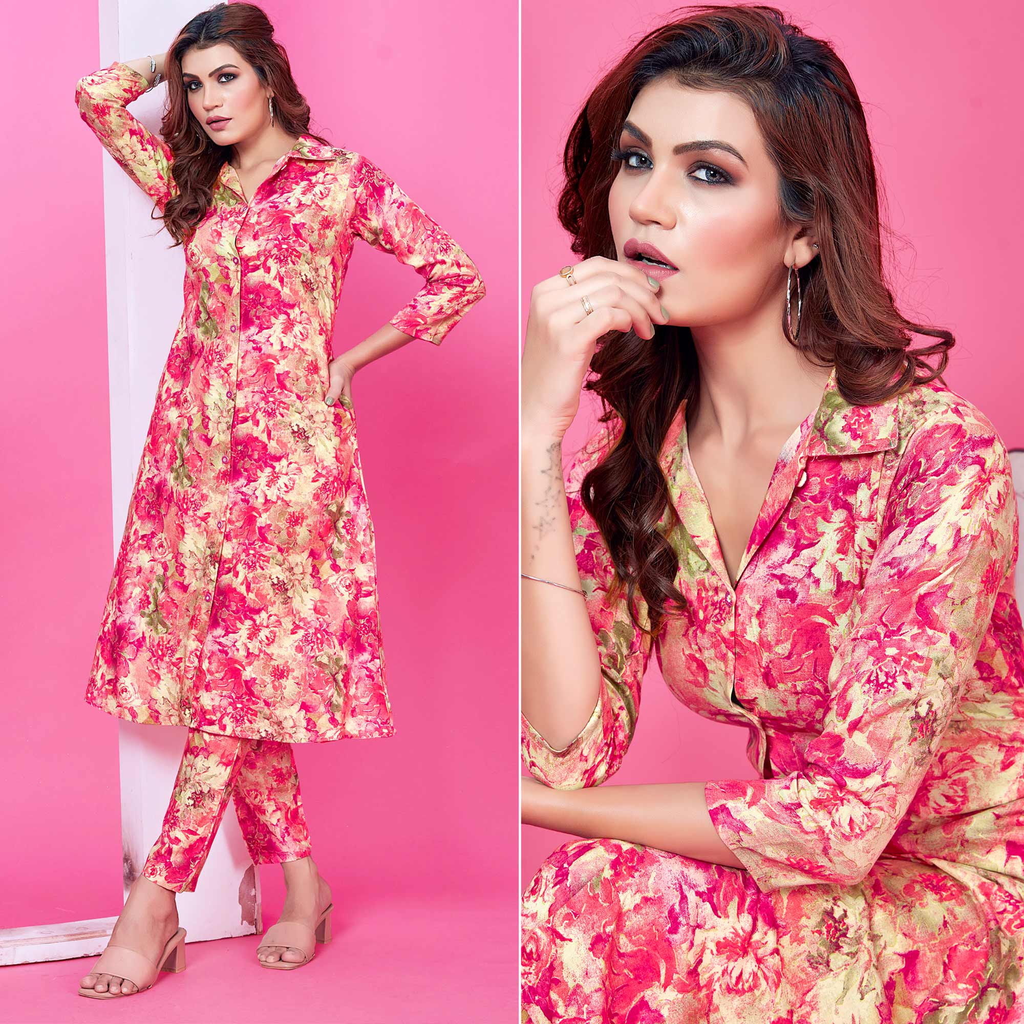 Convert saree into dress,Reuse Old Saree into long Umbrella kurti, -  YouTube | Silk dress design, Long gown design, New saree blouse designs